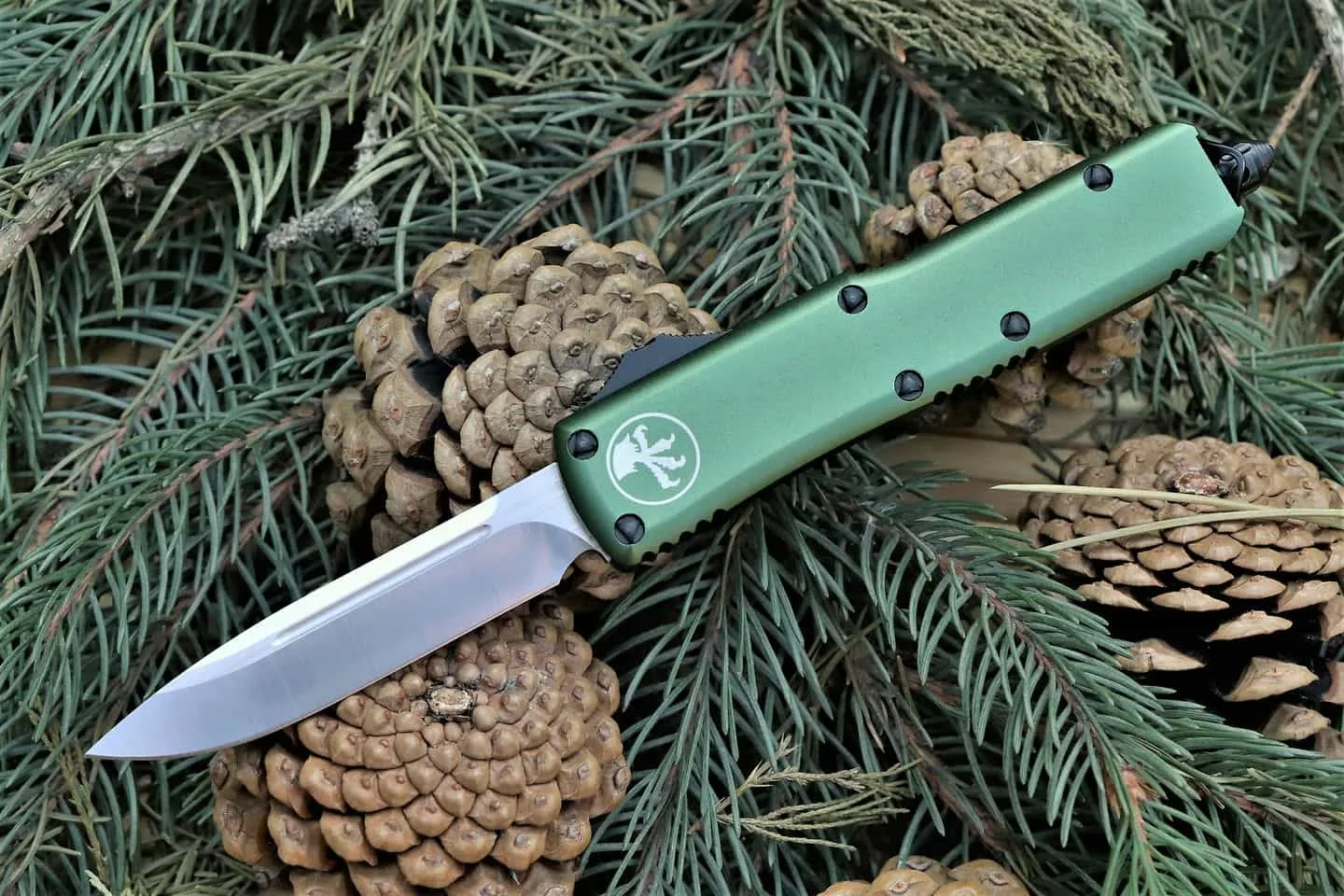 Автоматический нож Microtech Ultratech Drop Point OTF — изображение 1